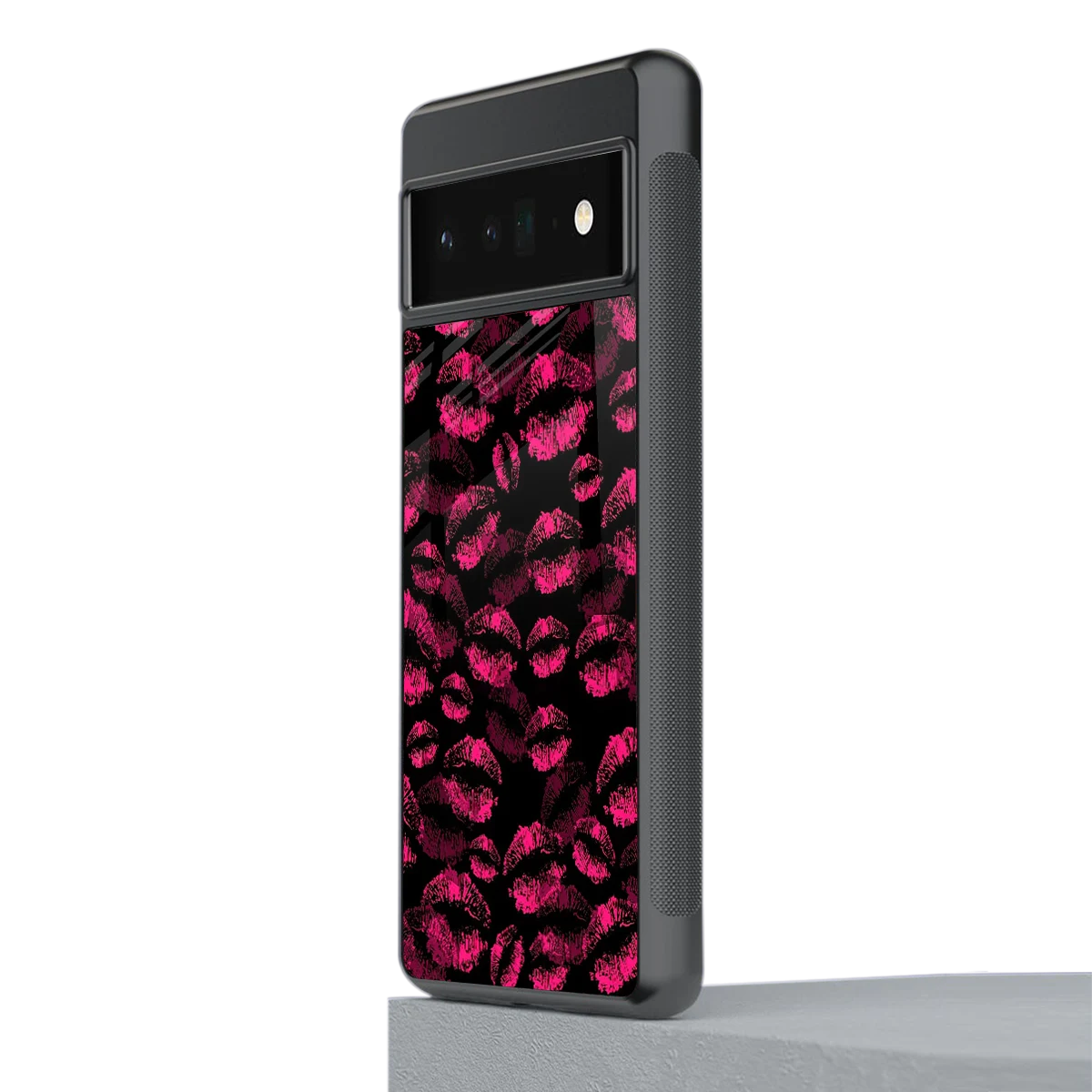 Lip Love stylish phone case for google pixel 6 pro | glossy glass and slim fit