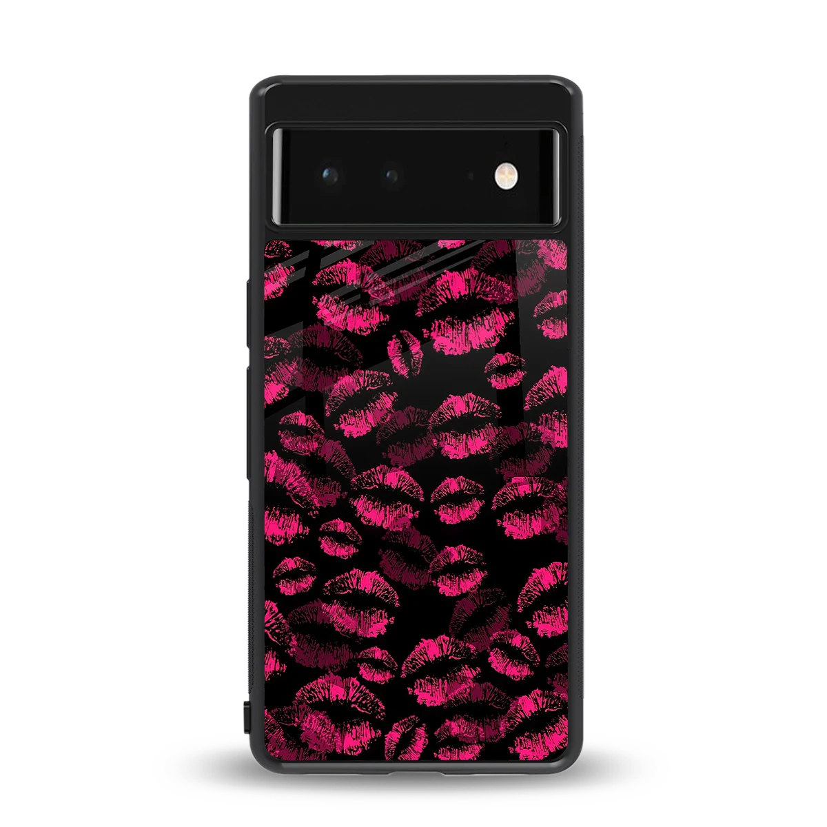 Lip Love back phone cover | glass case for google pixel 6a