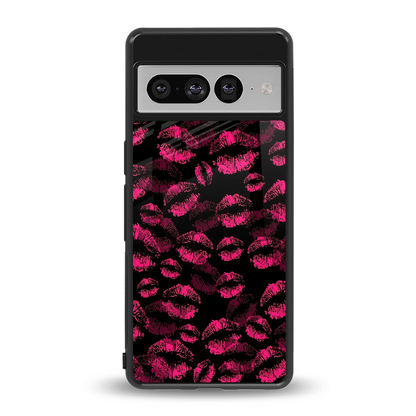 Lip Love back phone cover | glass case for google pixel 7 pro