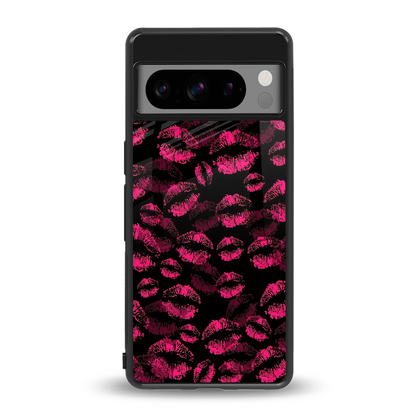 Lip Love back phone cover | glass case for google pixel 8 pro