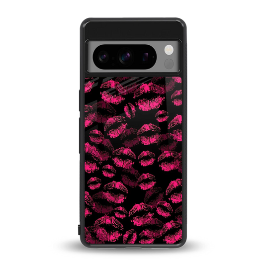 Lip Love back phone cover | glass case for google pixel 8 pro