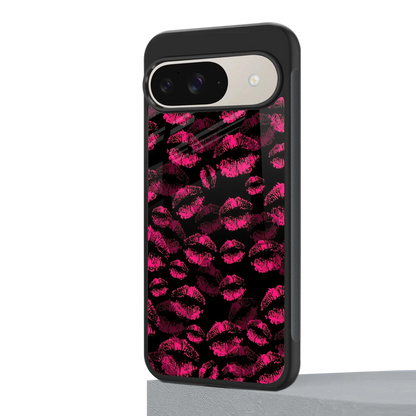 Lip Love google pixel 9 mobile cover | shockproof glass phone case
