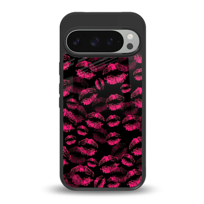 Lip Love back phone cover | glass case for google pixel 9 pro xl