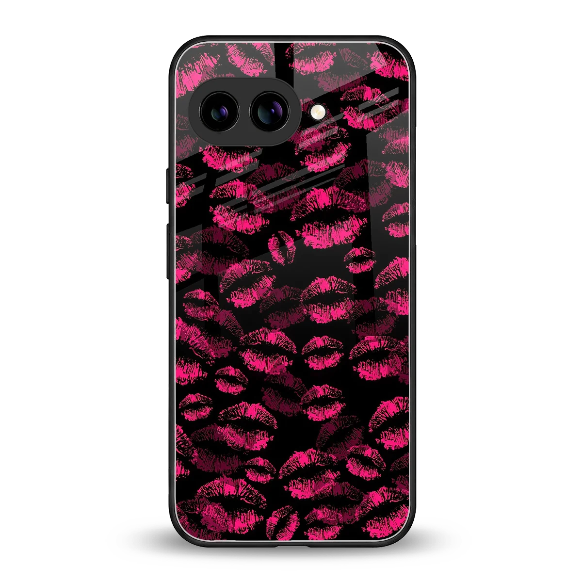 Lip Love back phone cover | glass case for google pixel 10a