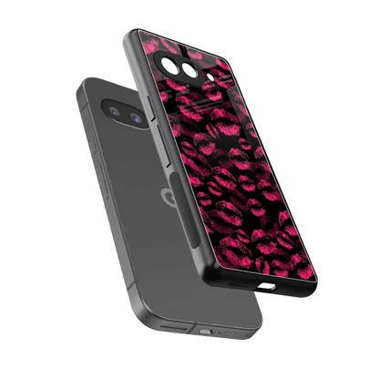 Lip Love sleek google pixel 10a cover with tempered glass back and TPU edges