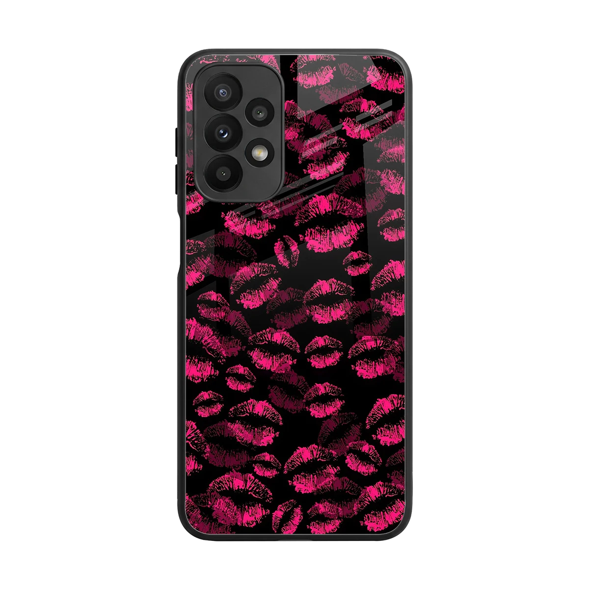 Lip Love back phone cover | glass case for samsung galaxy a23