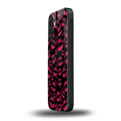 Lip Love samsung galaxy a14 5g mobile cover | shockproof glass phone case