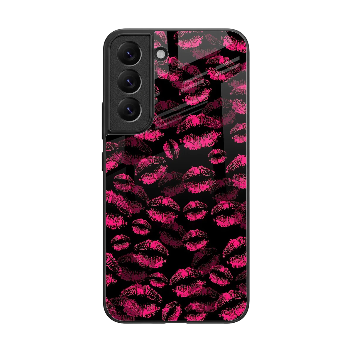 Lip Love back phone cover | glass case for samsung galaxy s22