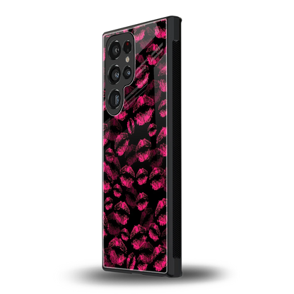 Lip Love samsung galaxy s24 ultra mobile cover | shockproof glass phone case