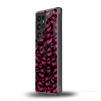 Lip Love samsung galaxy s25 ultra mobile cover | shockproof glass phone case