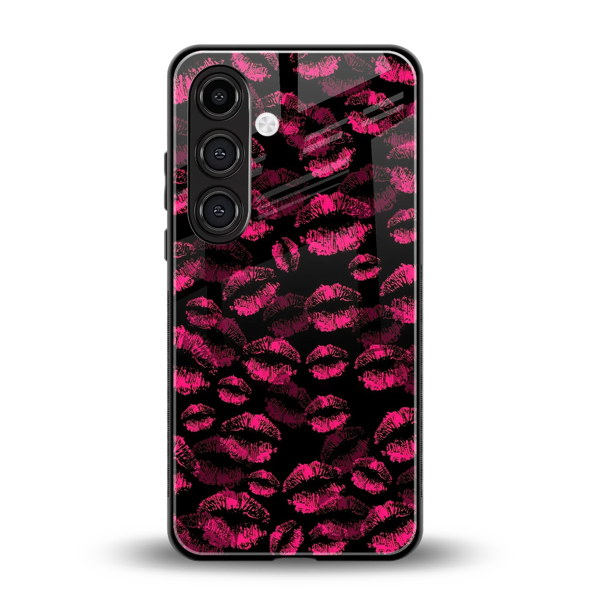 Lip Love back phone cover | glass case for samsung galaxy s24