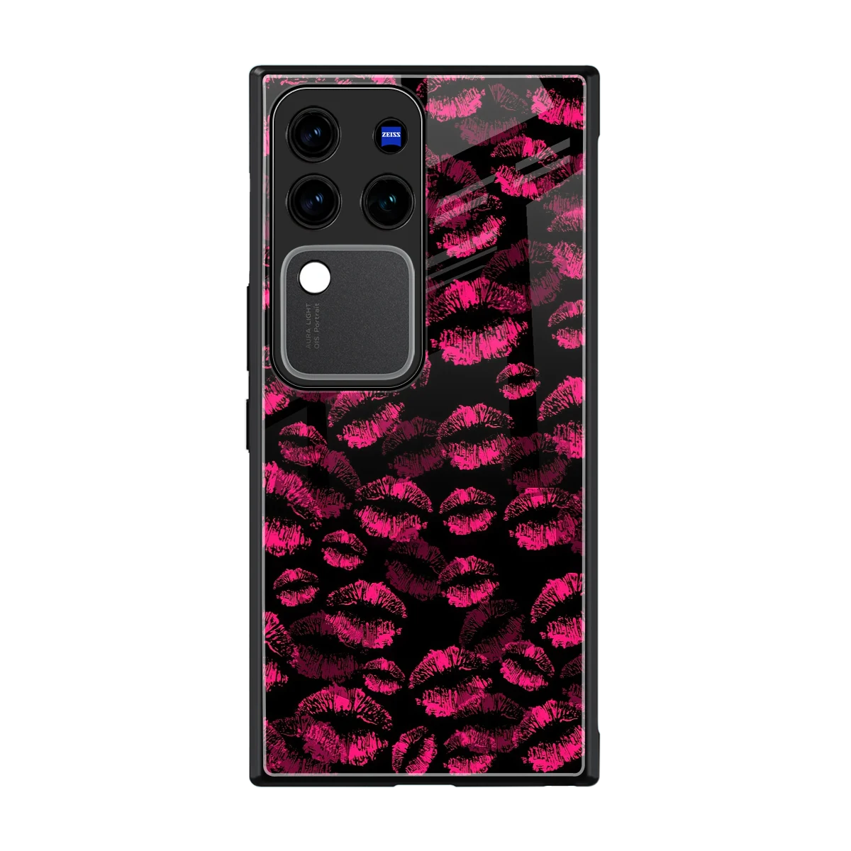 Lip Love back phone cover | glass case forvivo v30 pro