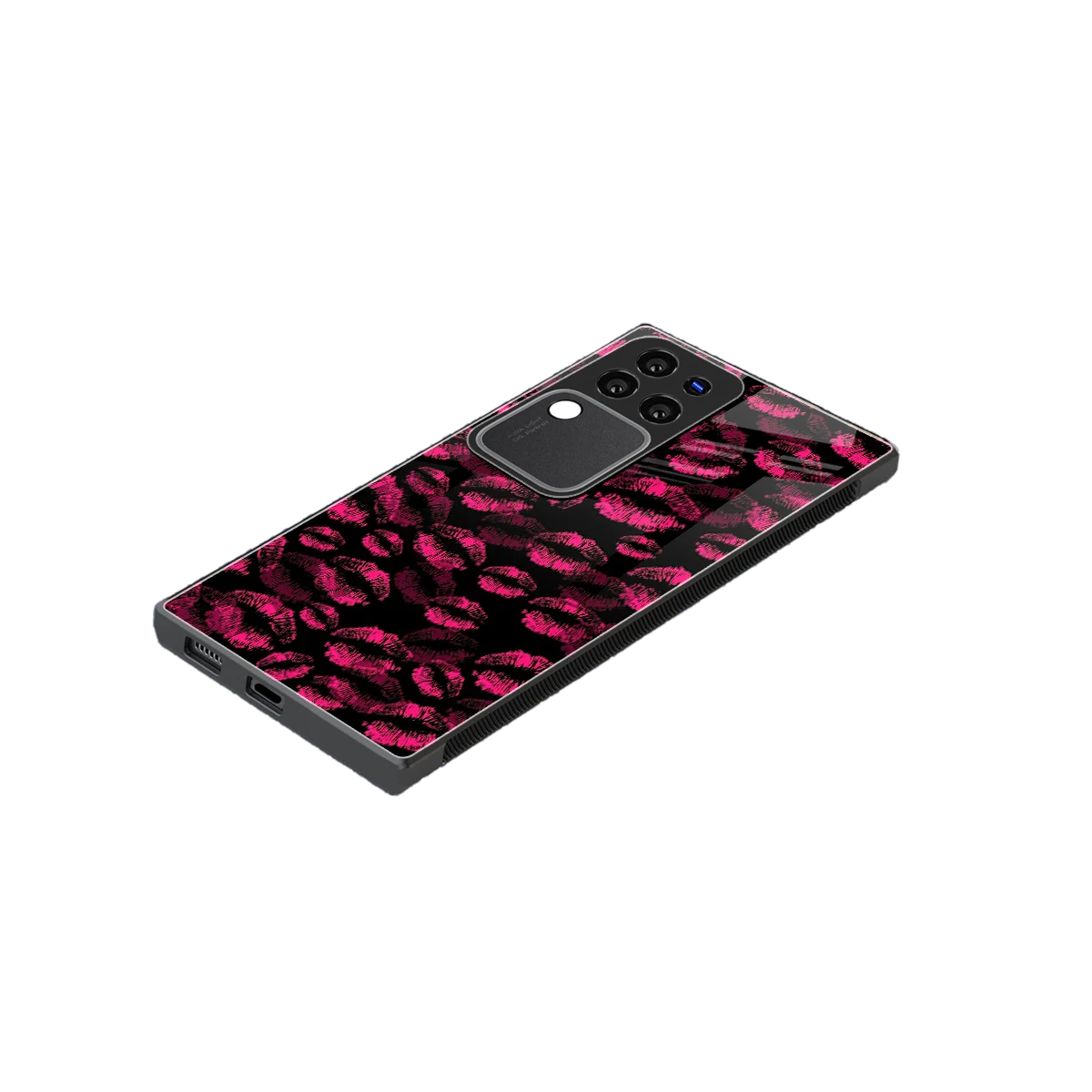 Lip Love stylish phone case forvivo v30 pro | glossy glass and slim fit