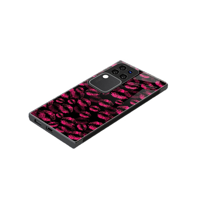 Lip Love stylish phone case forvivo v30 pro | glossy glass and slim fit