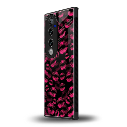Lip Love vivo v40 pro mobile cover | shockproof glass phone case