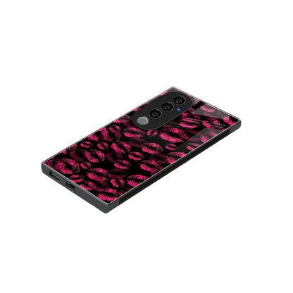 Lip Love stylish phone case for vivo v40 pro | glossy glass and slim fit