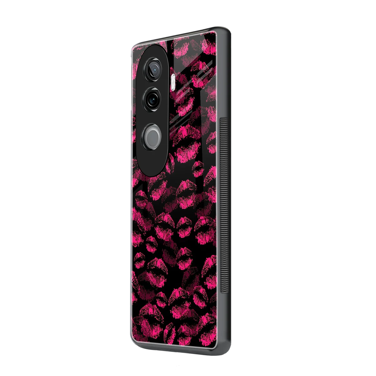 Lip Love vivo v40e mobile cover | shockproof glass phone case