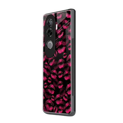 Lip Love vivo v40e mobile cover | shockproof glass phone case