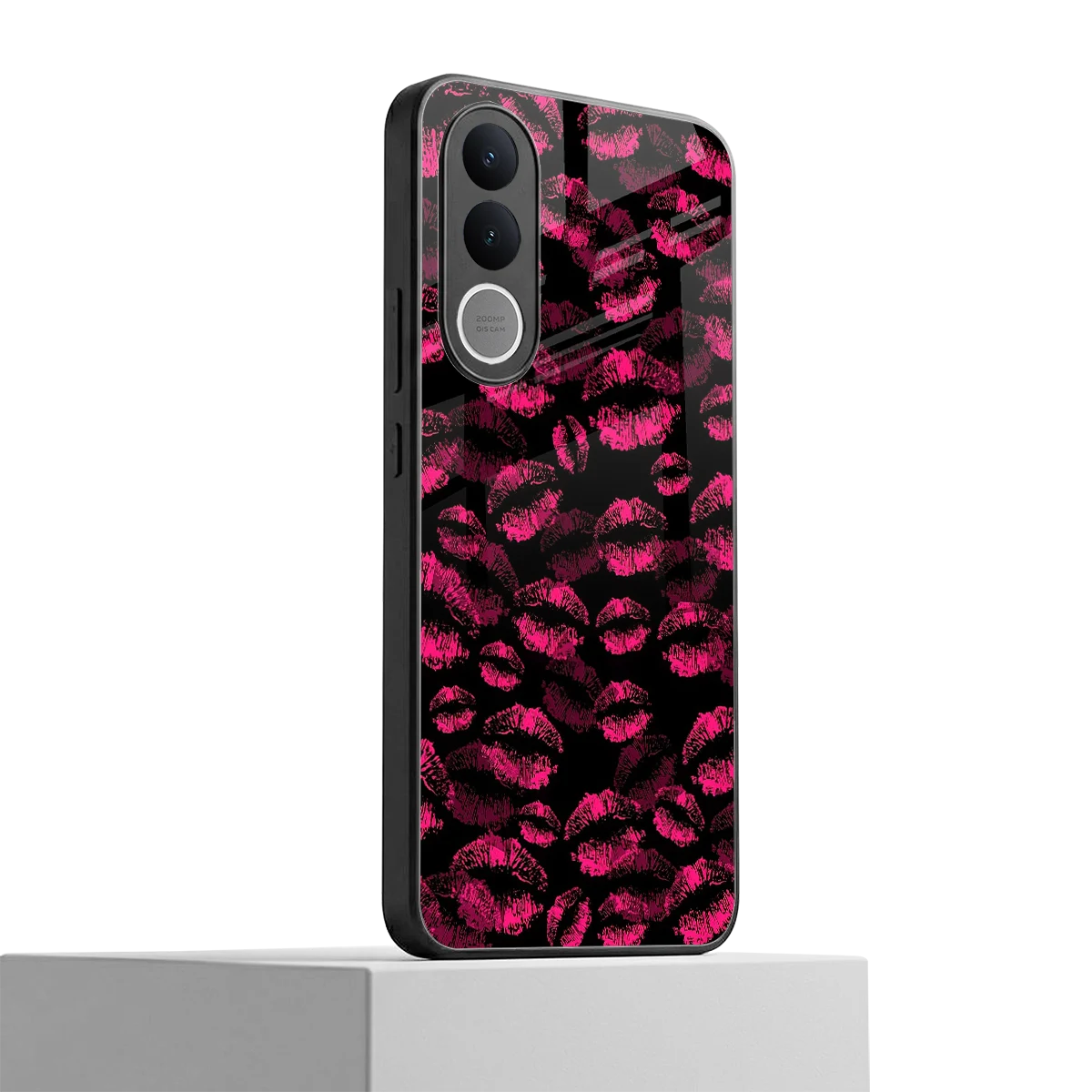 Lip Love vivo v70 fe mobile cover | shockproof glass phone case