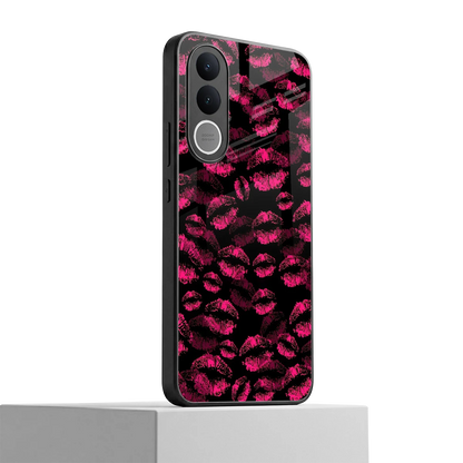 Lip Love vivo v70 fe mobile cover | shockproof glass phone case