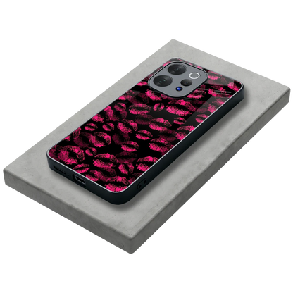 Lip Love stylish phone case for vivo v70 | glossy glass and slim fit