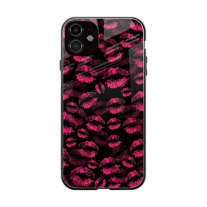 Lip Love back phone cover | glass case for iphone 11