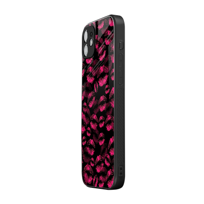 Lip Love iphone 11 mobile cover | shockproof glass phone case