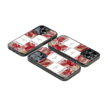 Polaroid Personalised Glass Phone Case