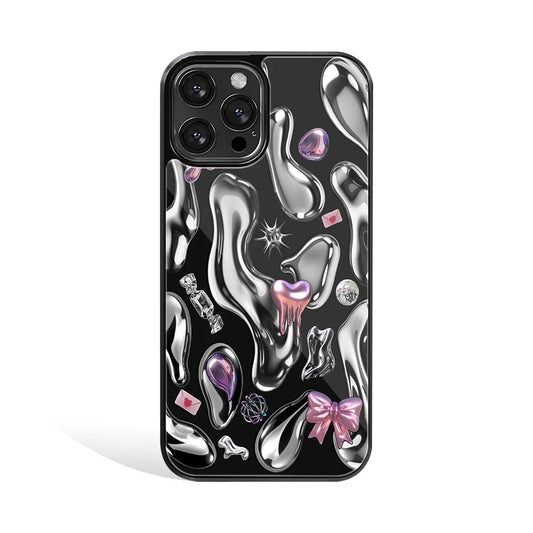 Premium Glass Back Mobile Phone Cover for iPhone, Samsung, OnePlus, Google Pixel, Redmi, Oppo, Vivo & Realme