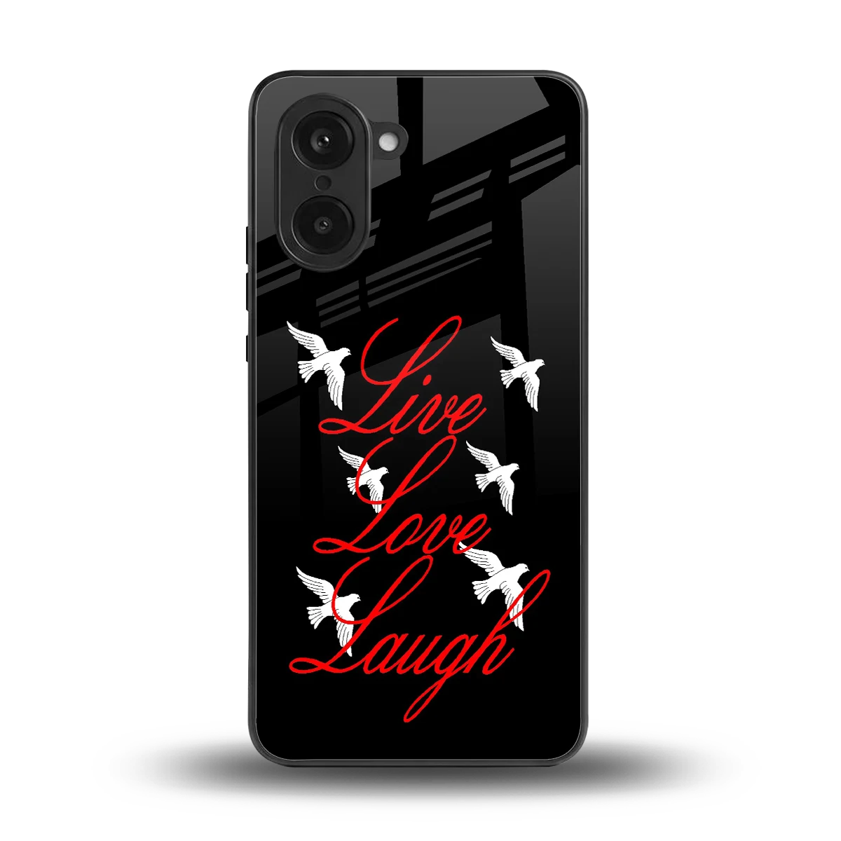 Live Love Laugh back phone cover | glass case for oneplus nord ce5 5g