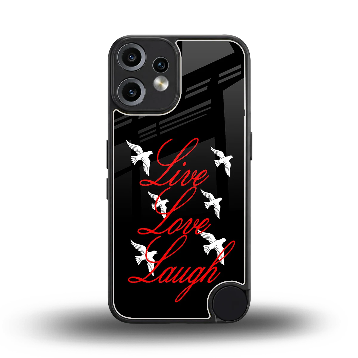 Live Love Laugh back phone cover | glass case for cmf nothing phone 2 pro