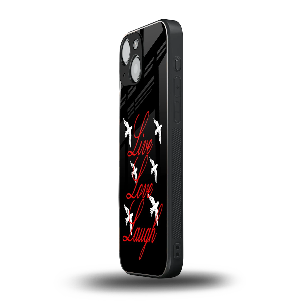 Live Love Laugh iphone 12 mini mobile cover | shockproof glass phone case