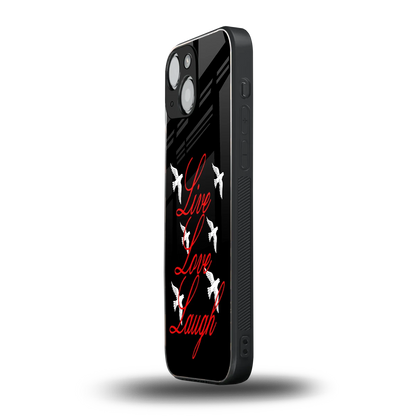 Live Love Laugh iphone 12 mini mobile cover | shockproof glass phone case