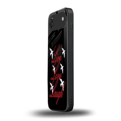 Live Love Laugh iphone air mobile cover | shockproof glass phone case