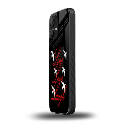Live Love Laugh nothing phone 1 mobile cover | shockproof glass phone case