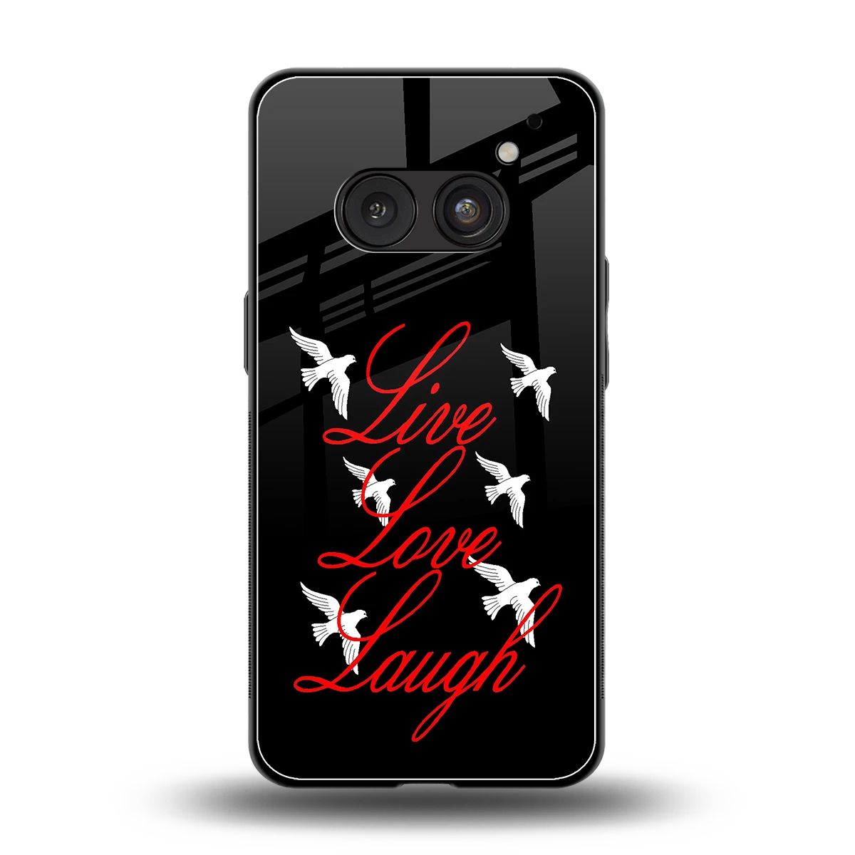 Live Love Laugh back phone cover | glass case for nothing phone 2a plus