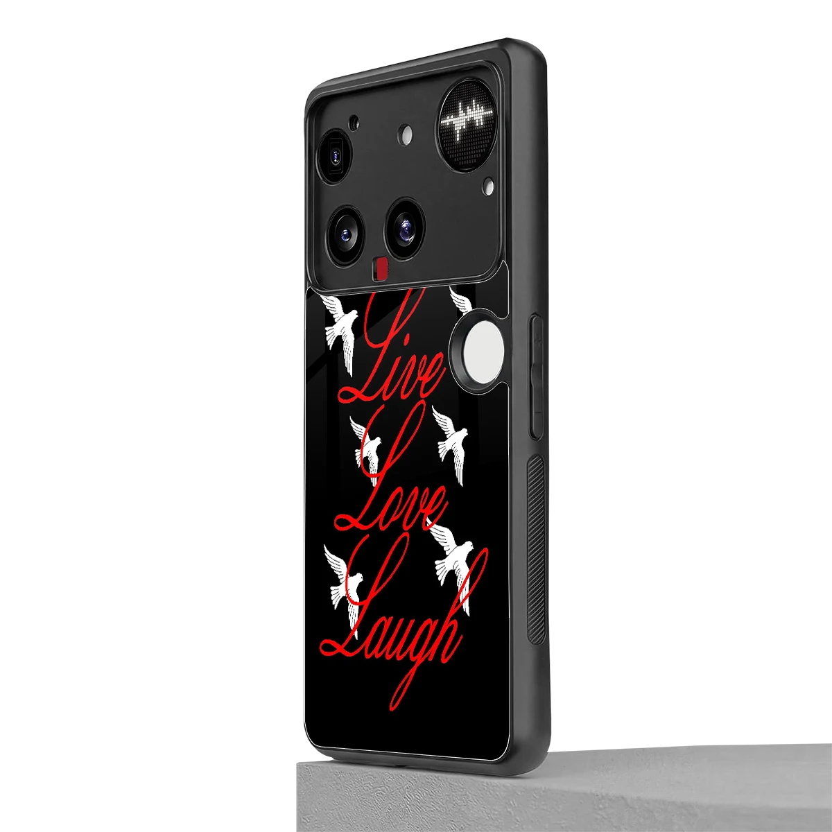 Live Love Laugh nothing phone 3 mobile cover | shockproof glass phone case