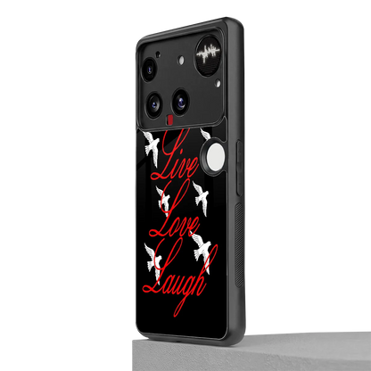 Live Love Laugh nothing phone 3 mobile cover | shockproof glass phone case