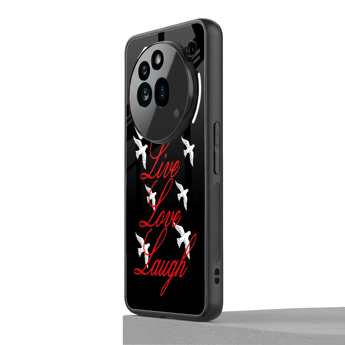 Live Love Laugh nothing phone 3a pro mobile cover | shockproof glass phone case