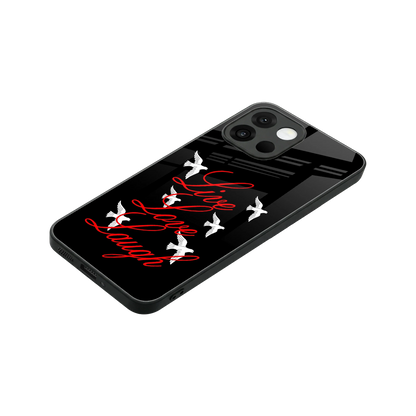 Live Love Laugh stylish phone case for oneplus 13s | glossy glass and slim fit
