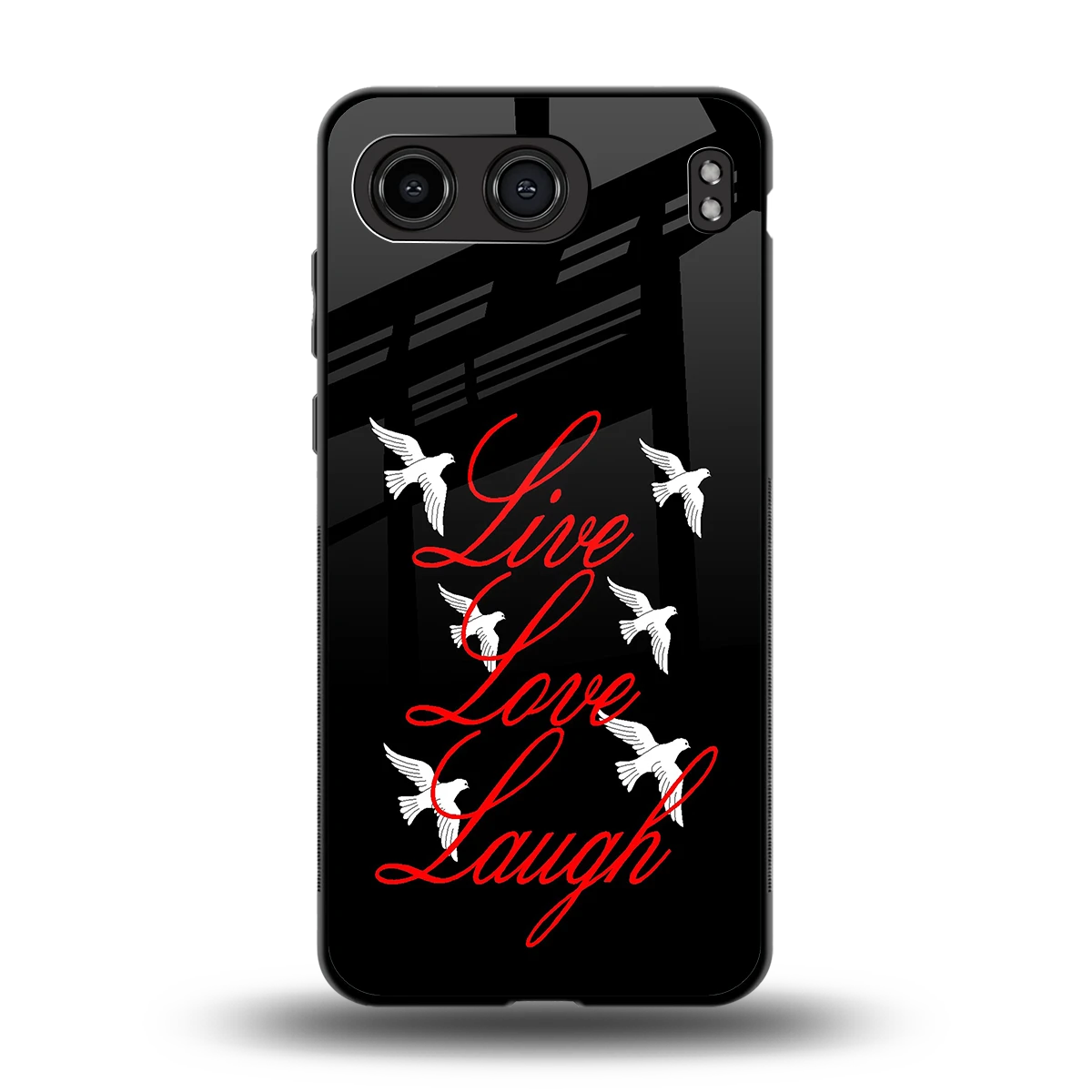 Live Love Laugh back phone cover | glass case for oneplus nord 4