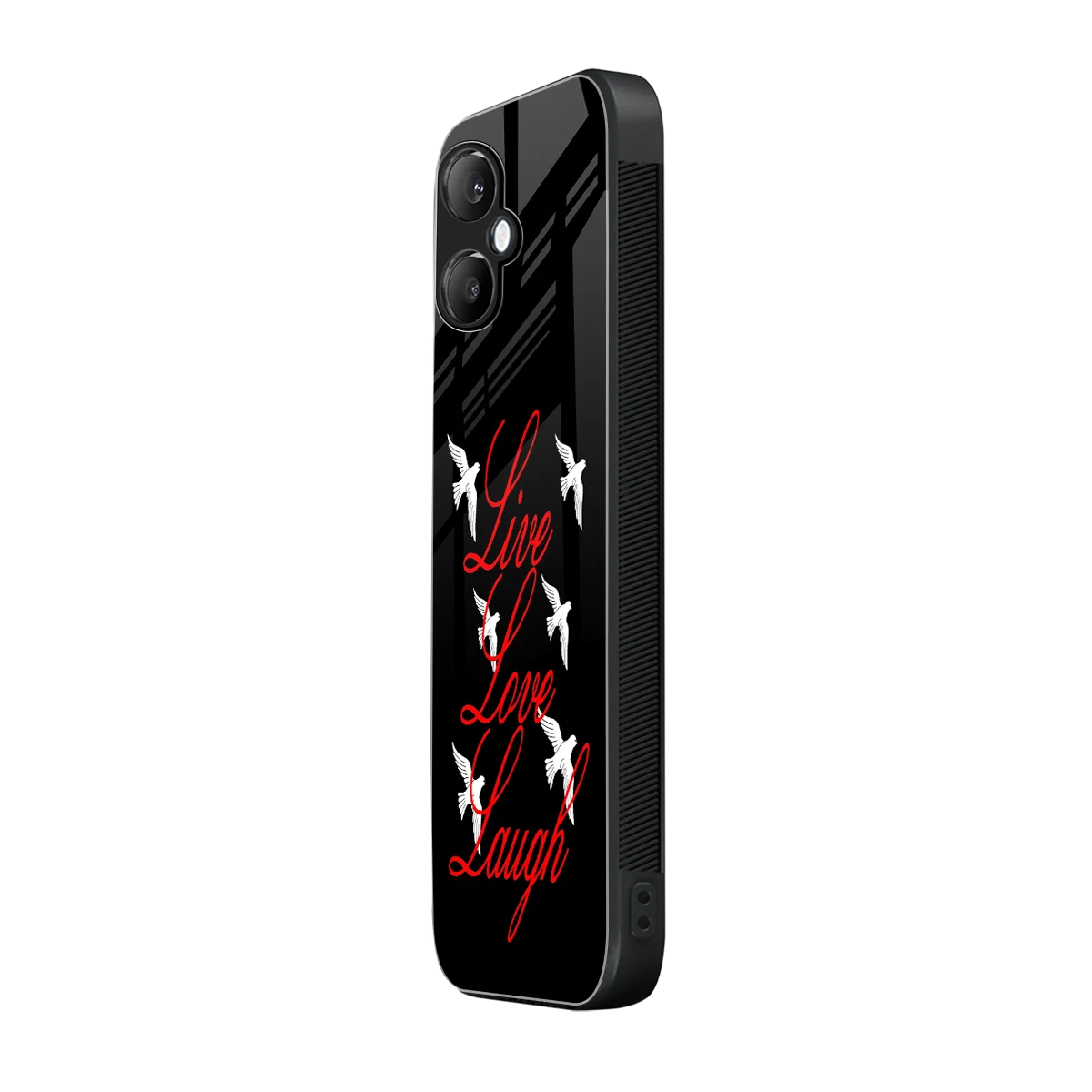 Live Love Laugh samsung galaxy a06 5g mobile cover | shockproof glass phone case