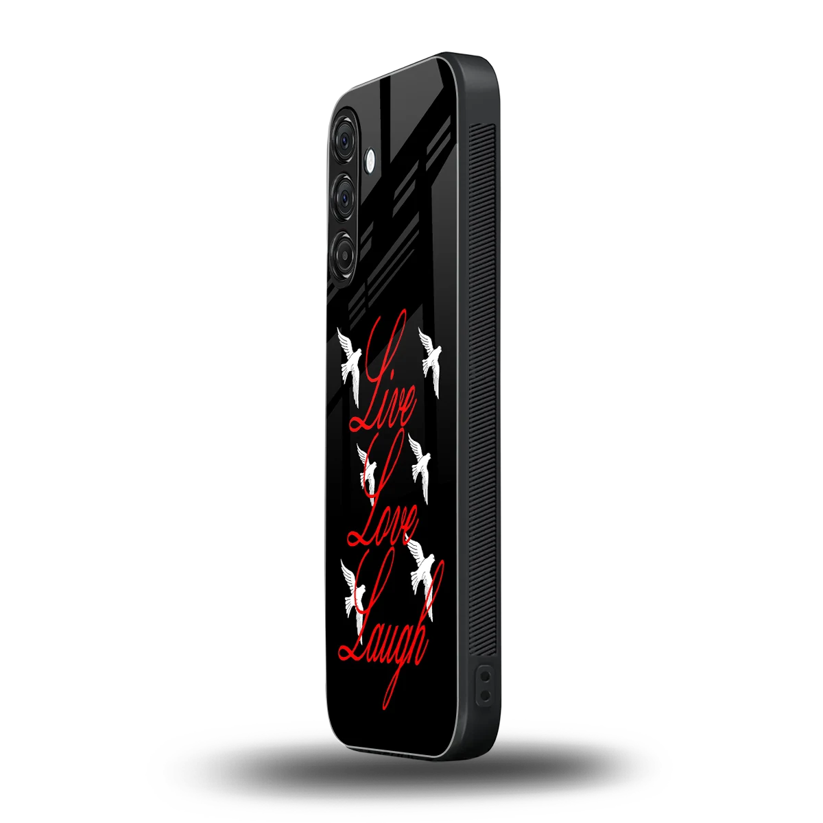 Live Love Laugh samsung galaxy a37 5g mobile cover | shockproof glass phone case