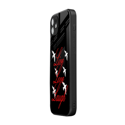 Live Love Laugh iphone 11 mobile cover | shockproof glass phone case