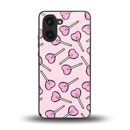 Lollipop Fusion back phone cover | glass case for oneplus nord ce5 5g