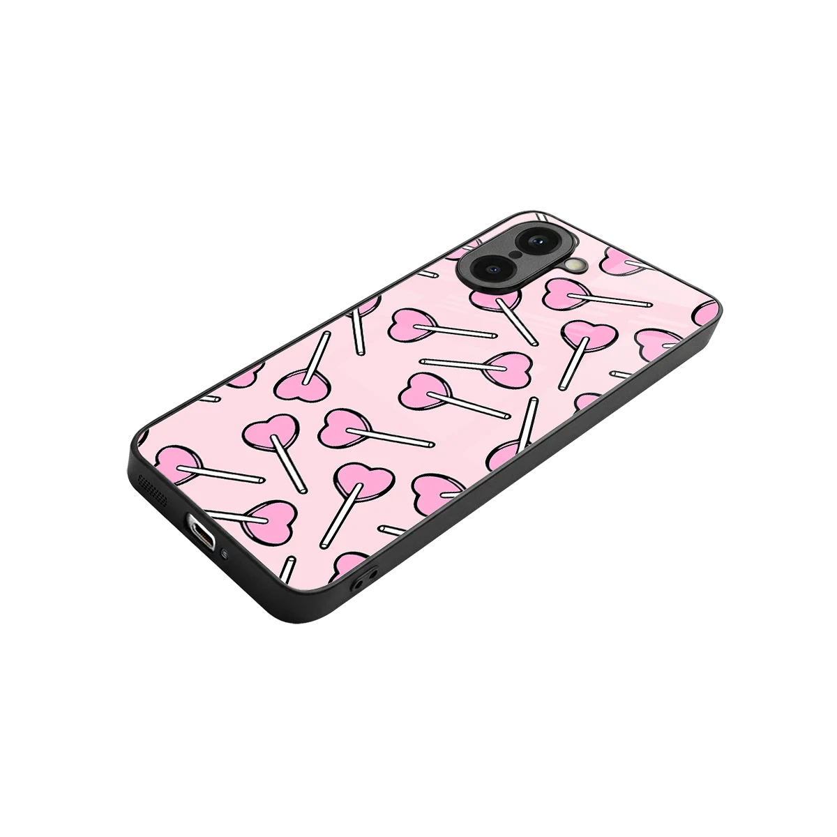 Lollipop Fusion stylish phone case for oneplus nord ce5 5g | glossy glass and slim fit