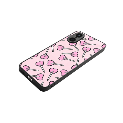 Lollipop Fusion stylish phone case for oneplus nord ce5 5g | glossy glass and slim fit