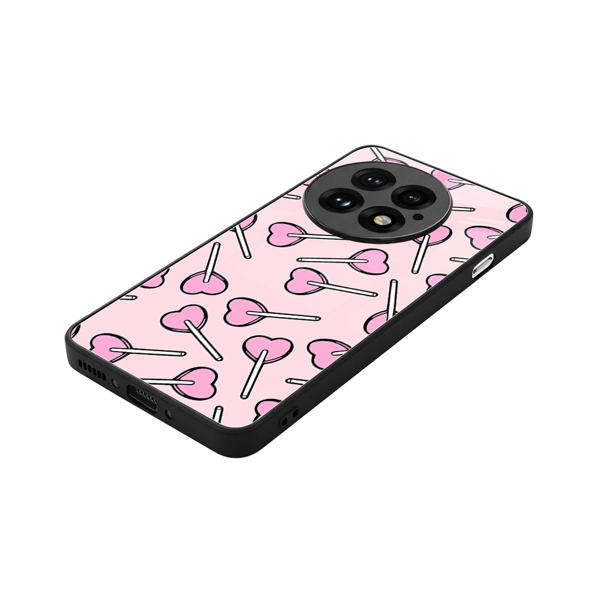 Lollipop Fusion stylish phone case for oneplus 13 | glossy glass and slim fit