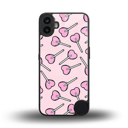 Lollipop Fusion back phone cover | glass case for cmf nothing phone 1