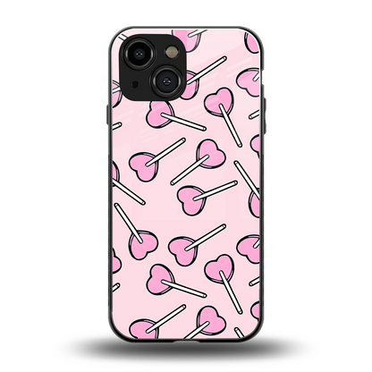 Lollipop Fusion back phone cover | glass case for iphone 12 mini